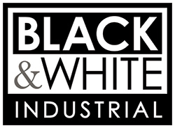 Black & White Industrial Logo